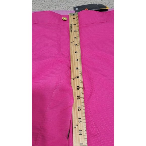 Nike Sphere Dry Womens‎ Pink Pants Ankle Zip Pocket Mid Rise Size XL NWT - Picture 9 of 10